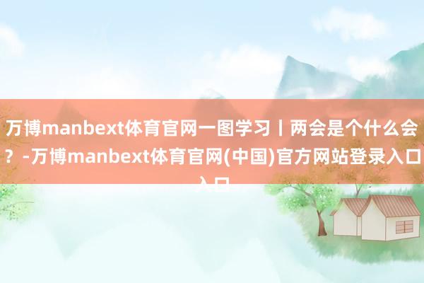 万博manbext体育官网一图学习丨两会是个什么会？-万博manbext体育官网(中国)官方网站登录入口